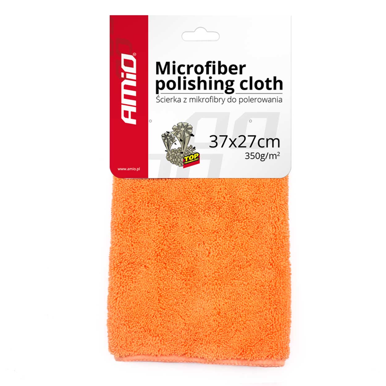 Amio mikrofiiber lapp 37x27cm 350g/m2