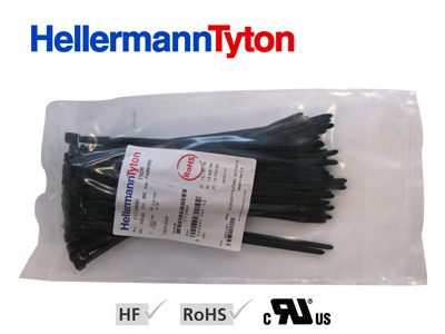 Kaablivits Hellermann 100tk. 100x2,5 must