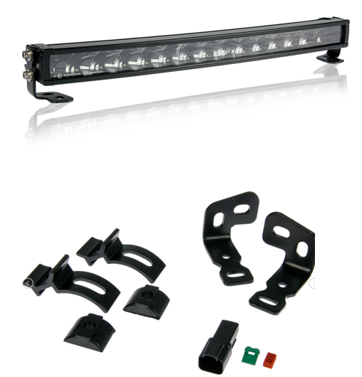 Led-kaugtuli W-Light Wave 500 12-48V 105W kumer