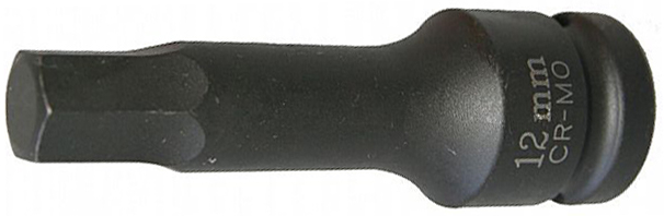 1/2 löök kuuskantotsik 7mm Triumf