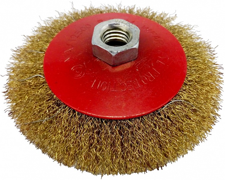 Triumf ketas-terashari laieline koonus M14 115mm