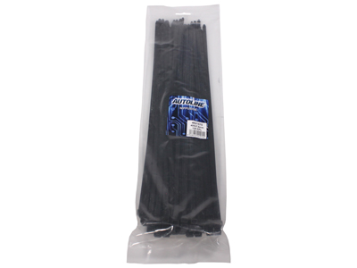 Kaablivits 450mm x 7,8mm must 100tk pakk Autoline