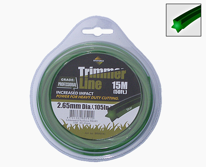 Trimmerijõhv 2,4mm/15m TL täht