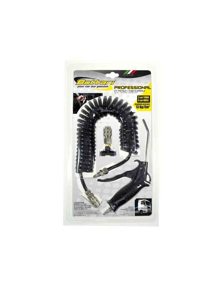 Bottari õhuvoolik otsikute ja püstoliga