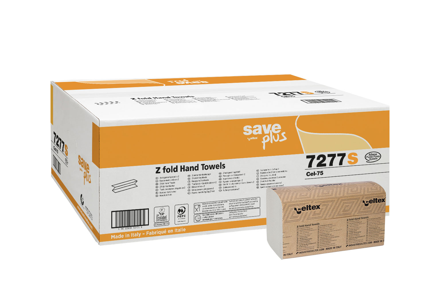 Celtex Z-väljastusega käterätik 120tk/pk, 2 kihti
