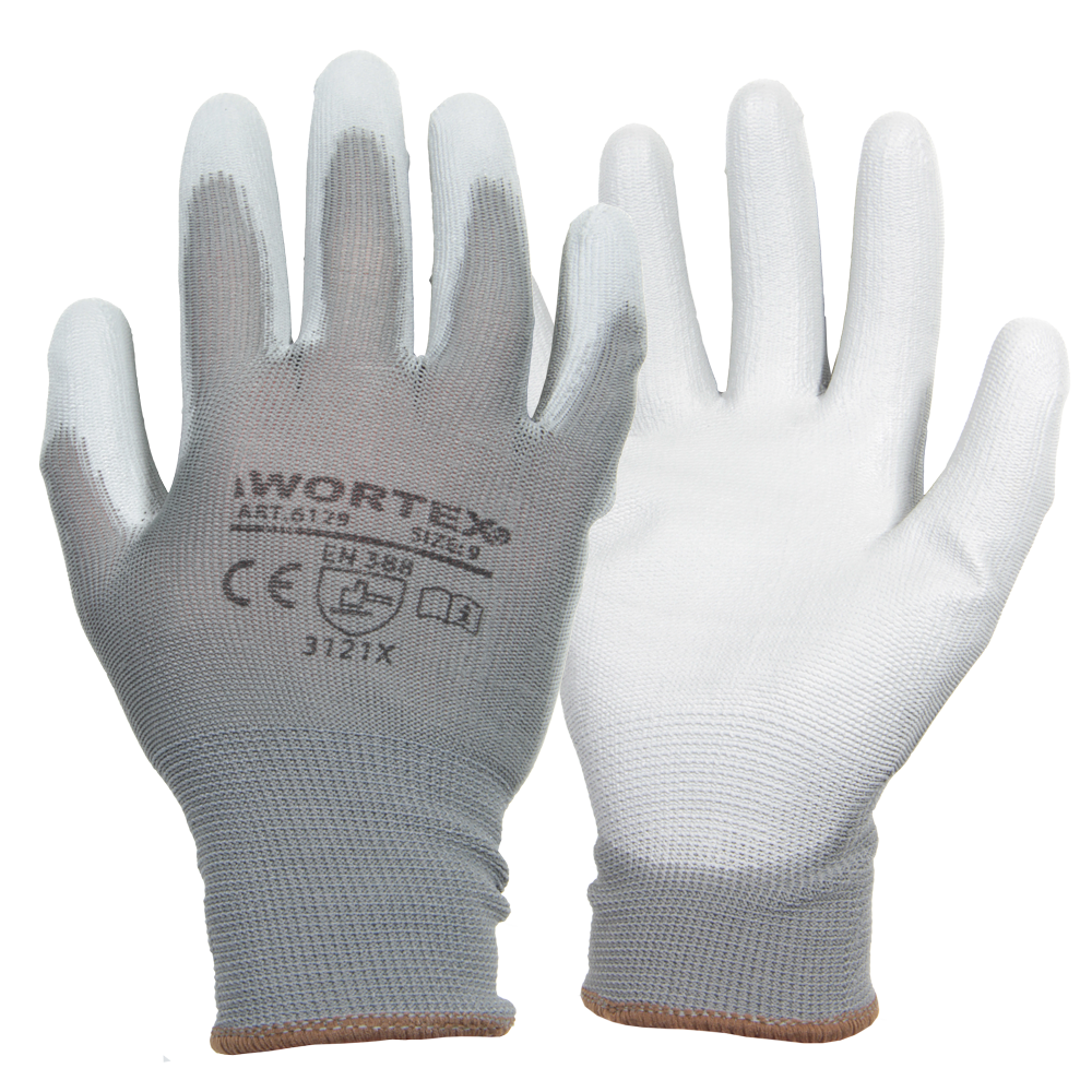 Nailonsõrmik polüamiidist hall PU nr.10/10 pk