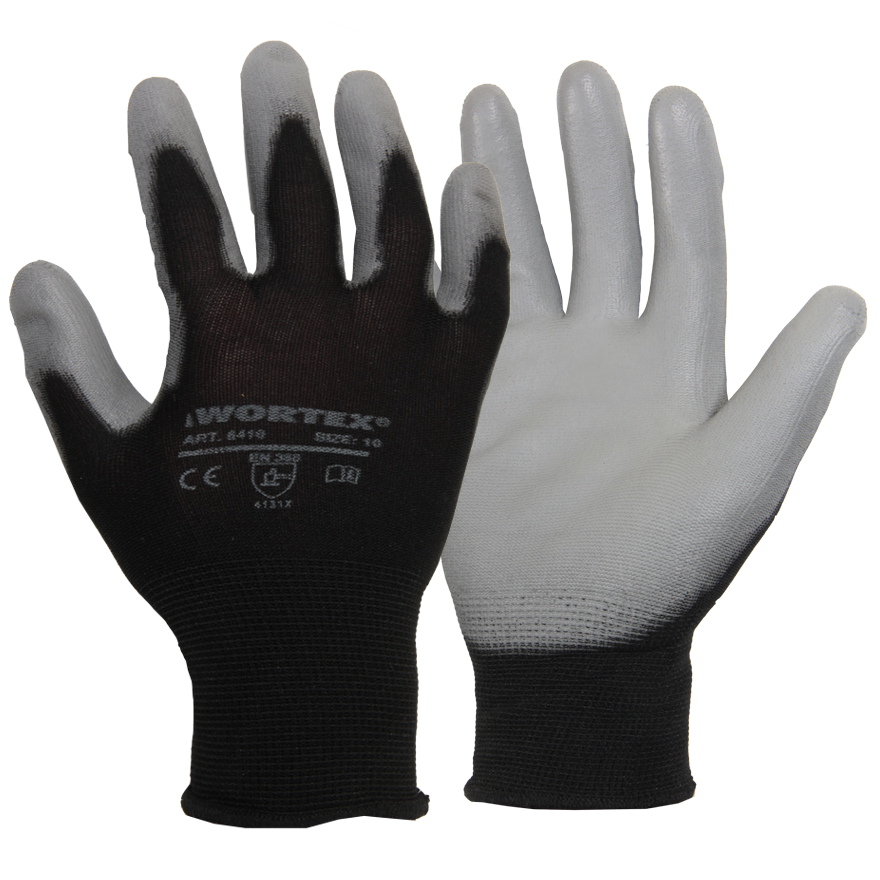 Nailonsõrmik PU kate peopesas nr 8