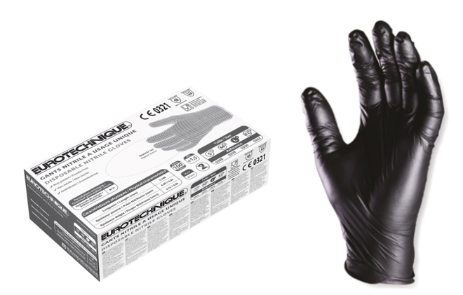 Nitriilkinnas must Eurotechnique M, 100tk pakis