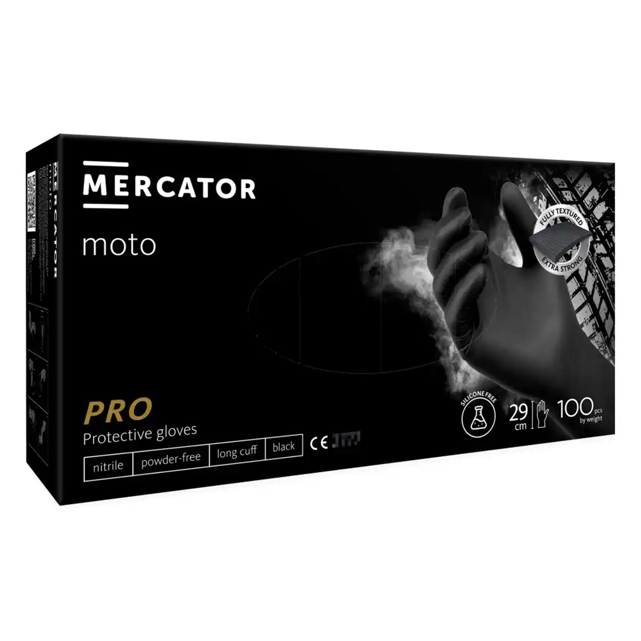 Nitriilkindad Mercator Moto Pro XXL 100tk