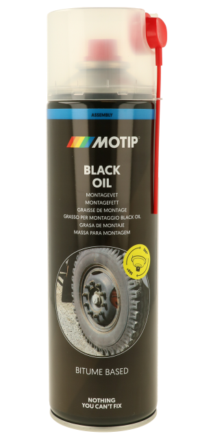 Motip must õli, montaažimääre