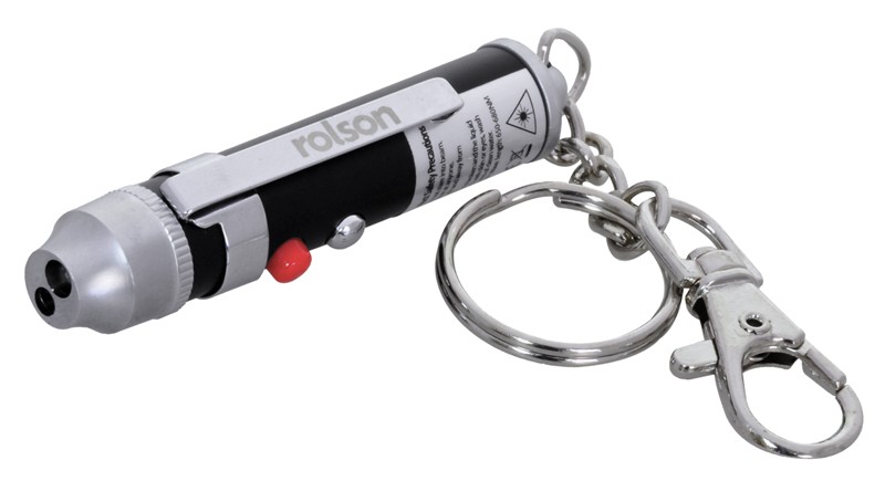 Rolson LED taskulamp & laser