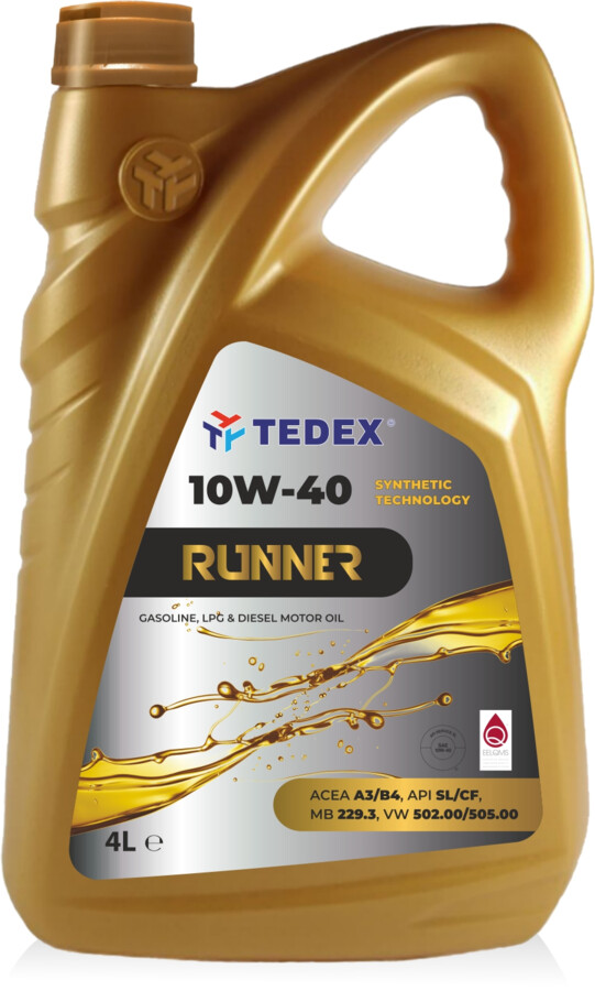 Tedex Runner 10W40 ACEA A3/B4 4L