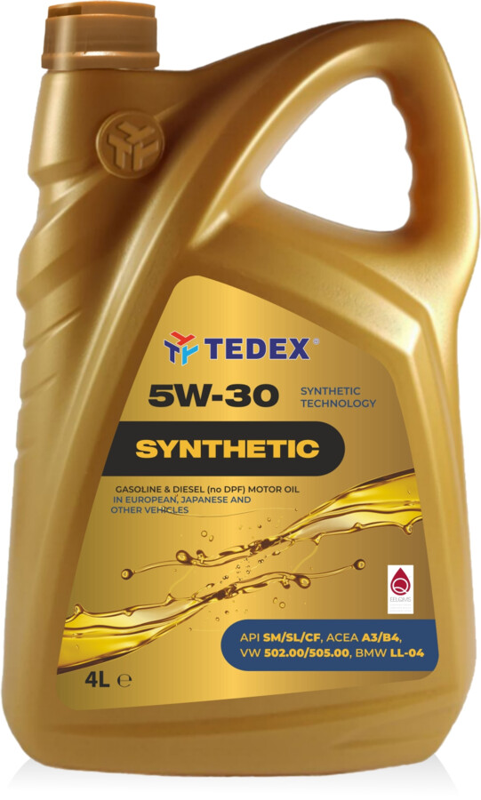 Tedex Synthetic Premium 5W30 A3/B4 4L