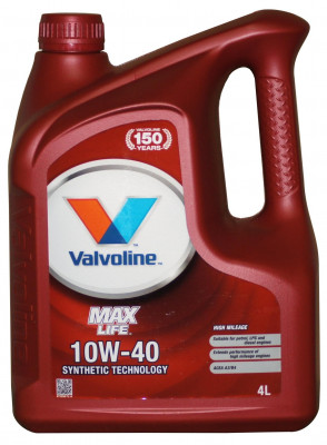 Valvoline MaxLife 10W40 4L