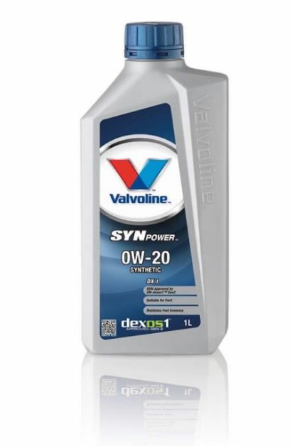 Valvoline Synpower DX1 0W20 1L