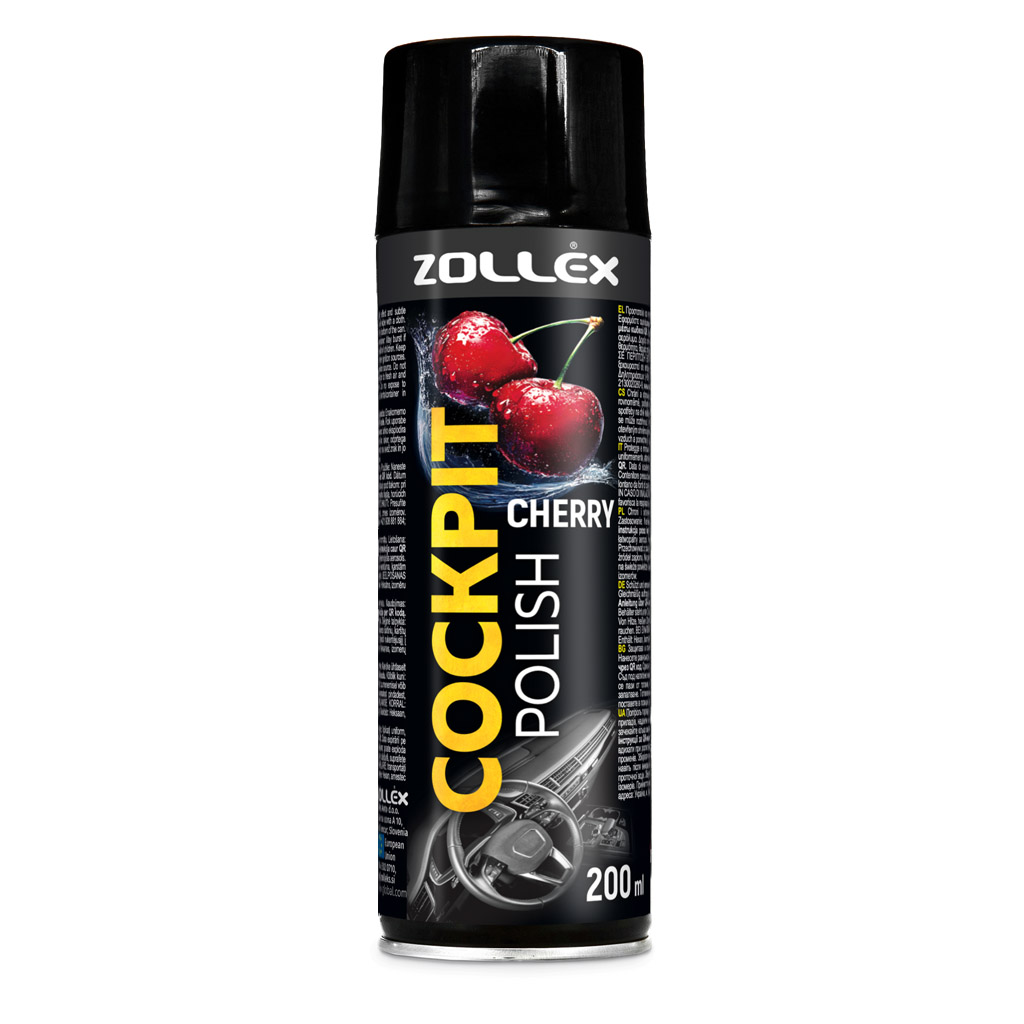 Zollex salongipuhastusvahend Cockpit Cleaner, kirss 200ml